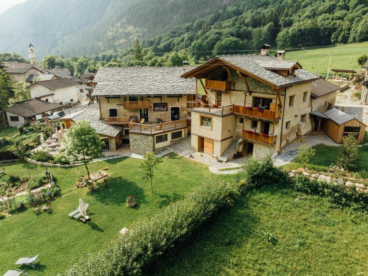 Albergo Locanda Mistral Acceglio Dış mekan fotoğraf